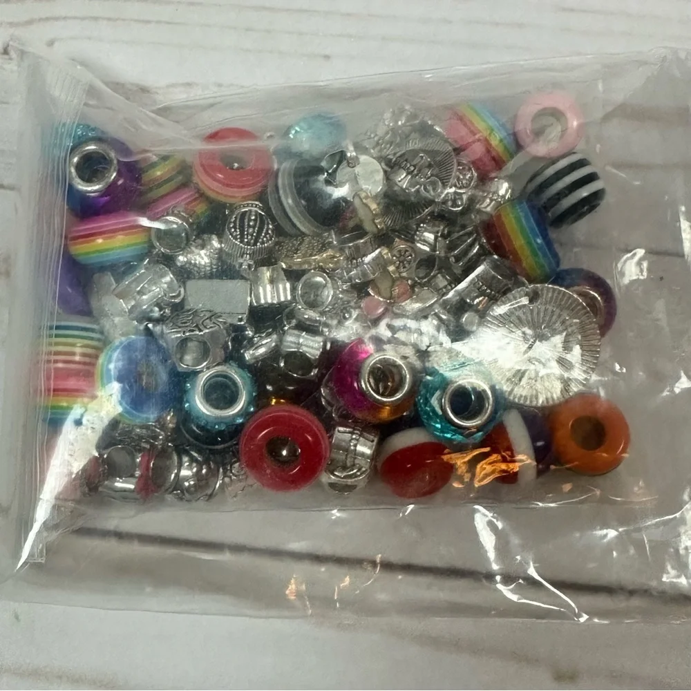 CHARM BRACELET MAKING KIT New in Box - 97 pieces